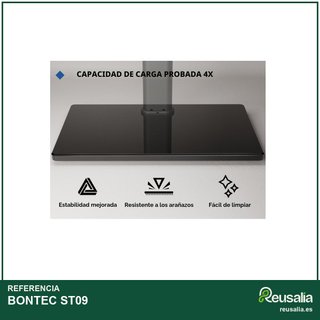 BONTEC soporte pie TV 24-60 pulgadas ajustable