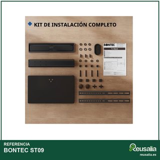 BONTEC soporte pie TV 24-60 pulgadas ajustable