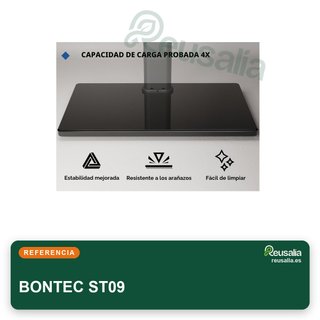 BONTEC soporte pie TV 24-60 pulgadas ajustable