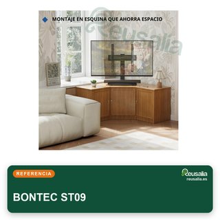 BONTEC soporte pie TV 24-60 pulgadas ajustable