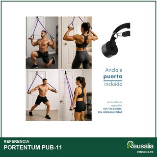 PORTENTUM bandas resistencia 5 niveles intensidad