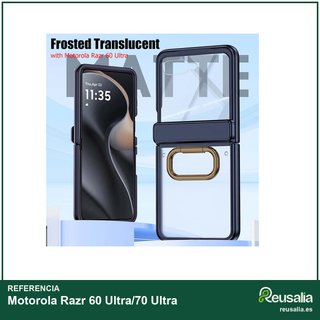 Funda translúcida Motorola Razr 60/70 Ultra