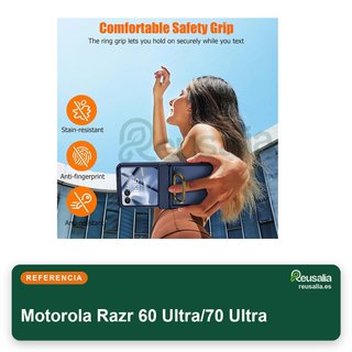 Custodia trasparente Motorola Razr 60/70 Ultra