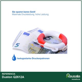 Duston Q2612A tóner compatible HP LaserJet