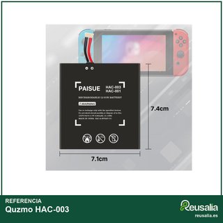 Batería compatible Nintendo Switch 5180mAh HAC-003