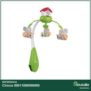 Chicco móvil cuna proyector luces sonidos