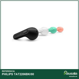 PHILIPS TAT2206BK/00 auriculares inalámbricos