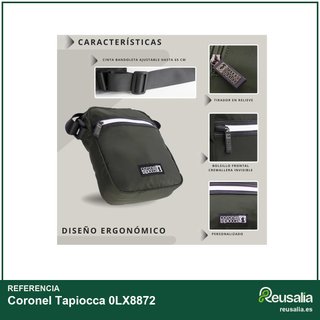 Coronel Tapioca bolso bandolera nylon hombre