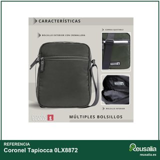 Coronel Tapioca bolso bandolera nylon hombre