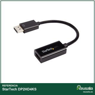 StarTech DP2HD4KS Adaptador DisplayPort a HDMI 4K