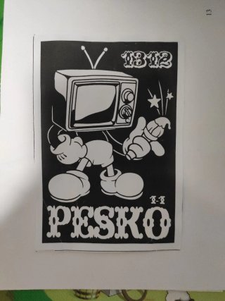 Pegatina Pesko 1-1 Exclusiva