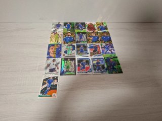 Lote 21 cartas jugadores Italia fútbol