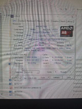 HP All-In-One 8GB RAM 250GB SSD