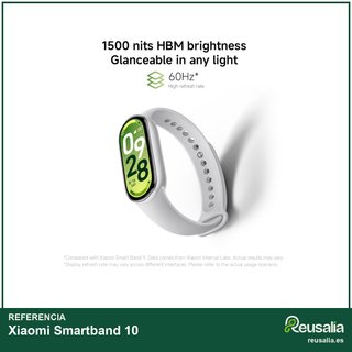 Xiaomi Smartband 10 pantalla 1,72" AMOLED
