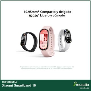 Xiaomi Smartband 10 pantalla 1,72" AMOLED
