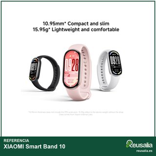 Xiaomi Smart Band 10 rosa 1,72" AMOLED