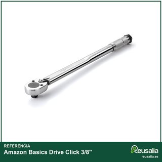 Amazon Basics Drive Click 3/8" llave dinamométrica