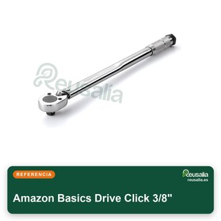 Amazon Basics Drive Click 3/8" llave dinamométrica