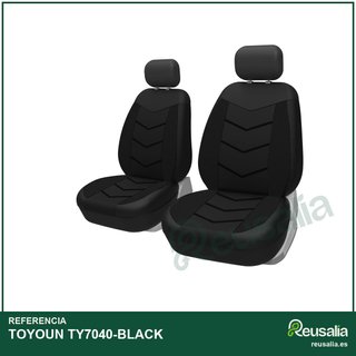 TOYOUN fundas asiento coche delanteros poliéster