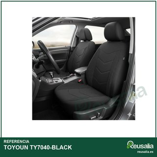 TOYOUN fundas asiento coche delanteros poliéster