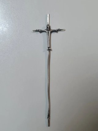 Cruz de plata de ley 925