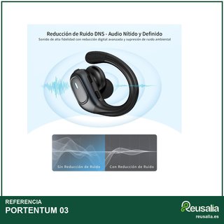 Auriculares deportivos bluetooth batería larga