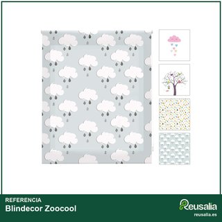 Blindecor Zoocool Estor enrollable translúcido