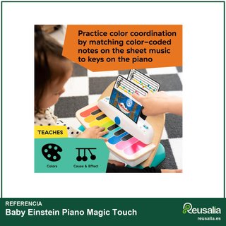 Baby Einstein piano madera música bebés