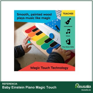 Baby Einstein piano madera música bebés