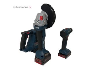 kit herramientas variadas bosch taladro radial y martillo