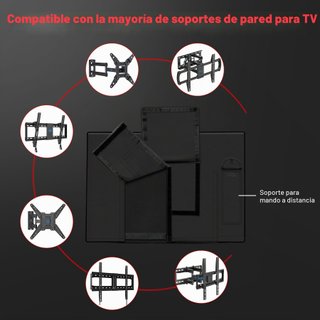 Zettum funda TV 60-65 pulgadas impermeable