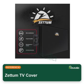 Zettum funda TV 60-65 pulgadas impermeable