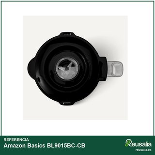Amazon Basics licuadora 600W jarra 1.5L negra
