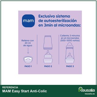 MAM Easy Start Anti-Colic biberones anticólicos