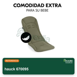 hauck colchoneta transpirable silla paseo bebé