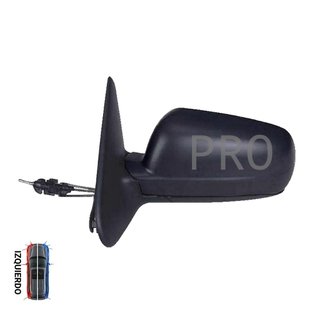 Espejo Completo Mecánico Asférico Grande - Izquierdo - Seat Leon (1999-2003)