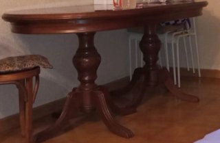 Mesa extensible madera