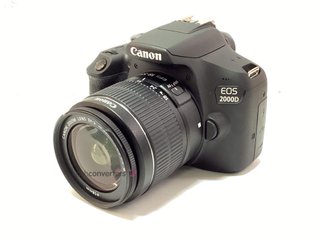 camara digital reflex canon eos 2000d+ef-s 18-55mm dc iii