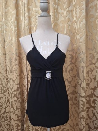 Top Y2K 2000 vintage glamour París style camisa