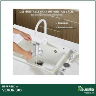 VEVOR Picadora carne manual hierro fundido