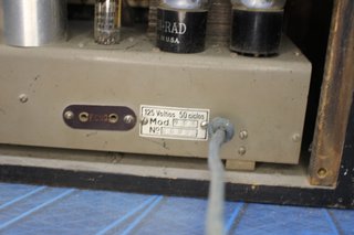 Antigua radio de válvulas Spick 104, Superheterodino.