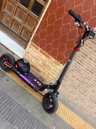 Patinete eléctrico IX4- modificado a el tope