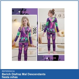 Disfraz Mal Descendants fiesta niñas