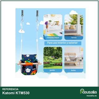 Katomi columpio madera bebé dinosaurios