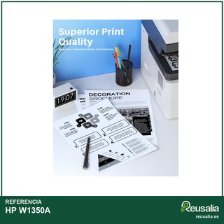 Tóner compatible HP 135A W1350A negro
