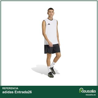 Adidas camiseta hombre sin mangas Entrada26
