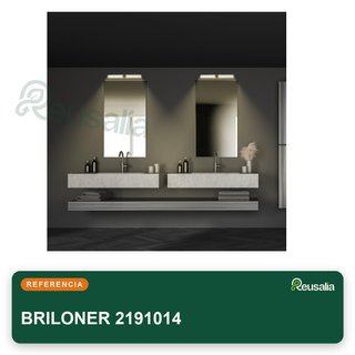BRILONER lámpara espejo baño 40x6,5x4,5 cm