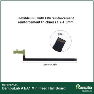 BambuLab accesorio sensor filamento placa hall