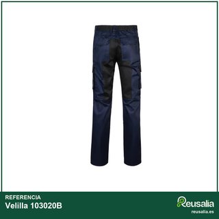 Velilla 103020B pantalón multibolsillos slim fit