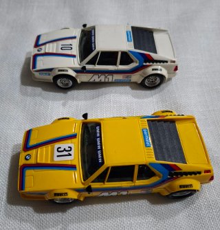 Coches Scalextric BMW M1 Antiguos